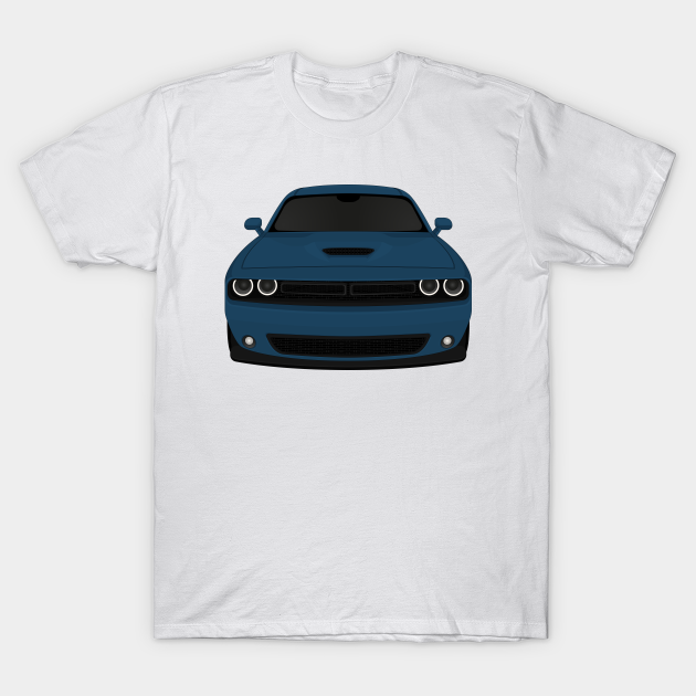 Challenger Teal - Dodge Challenger - T-Shirt | TeePublic